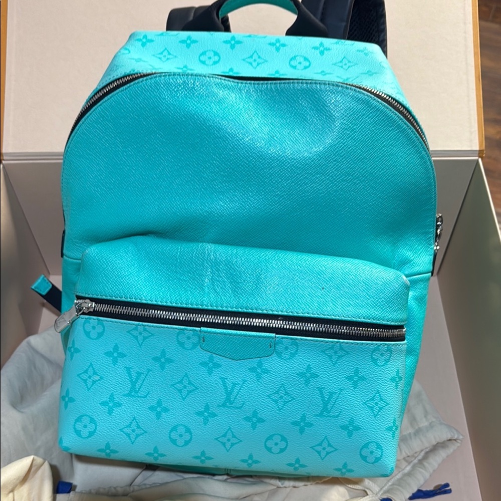 Louis Vuitton Aqua Monogram Backpack